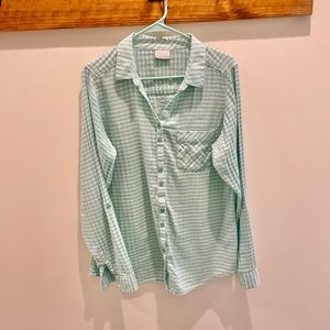 Columbia Womens Button Down Large